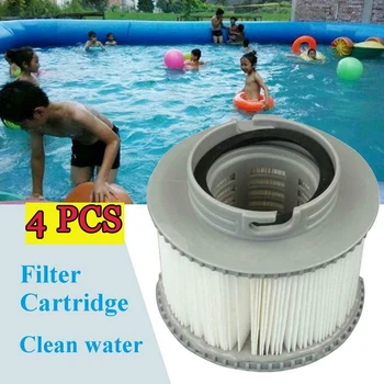 

4PCS Filter for Mspa Filter Cartridge Fit Sweden Inflatable Spa France Inflatable Bath Replacement Filter Cartridge Bath