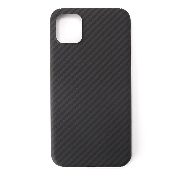 Matte Black Роскошный чехол для телефона из углеродного волокна для iPhone 11, чехол, Противоударная задняя крышка, ультра тонкий чехол для iPhone 11 Pro Max, чехол 11 Pro Funda - Цвет: Matte Black