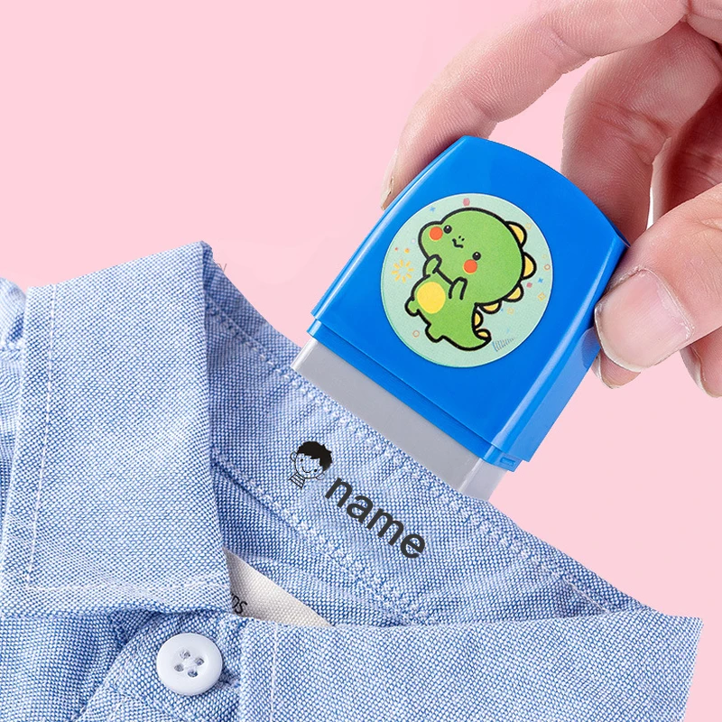 

Customized Name Stamp Waterproof Toy Baby Student Clothes Chapter Wash not Faded Children's Seal Customized Stamp Christmas Gift