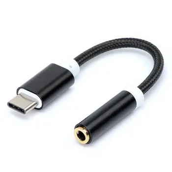 

Earphone Converter Charge Connecting Line 3.5mm Female to Type-C Male Type-C To Audio Port AdapterrFor Smart Mobile Phones