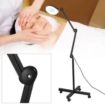 

5X Magnifying Makeup Lights Stand Skincare Beauty Cosmetic Tattoo Manicure Lighted 22W Magnifier Lighting Lamp USA Warehouse