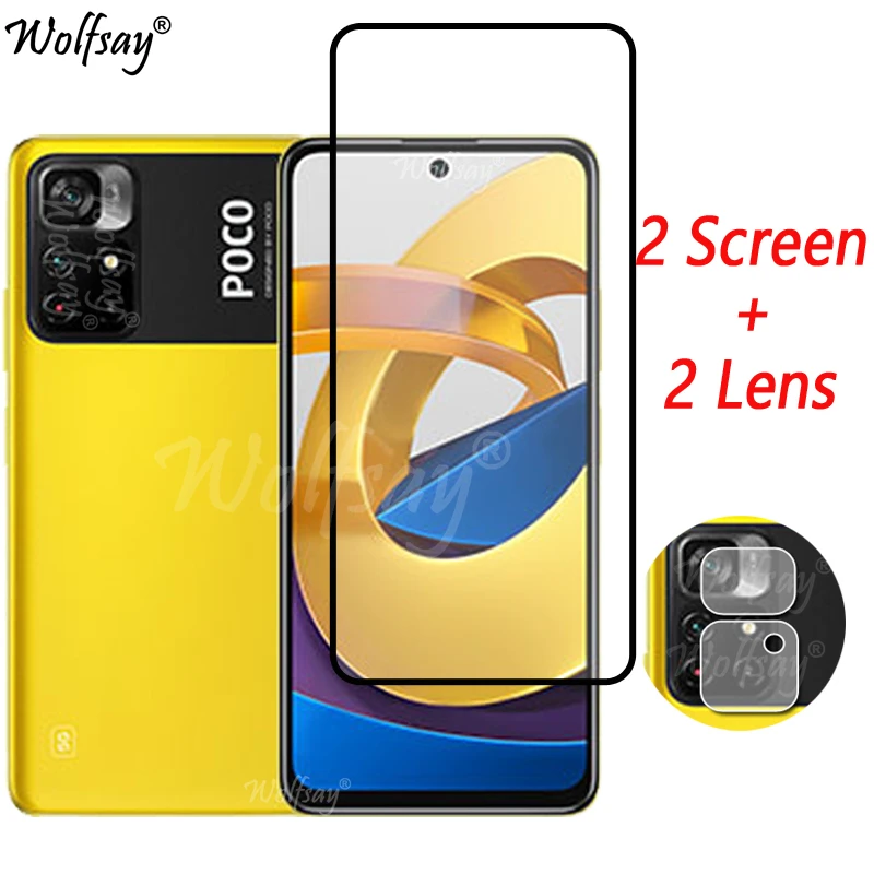 Vetro Temperato Per Xiaomi Poco M4 Pro 5G Pellicola Salvaschermo Per Xiaomi Poco X3 M3 M4 Pro 5G Vetro Per Fotocamera Per Vetro Poco M4 Pro 5G