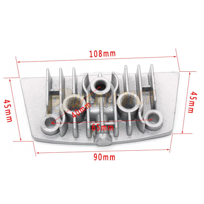 Motorcycle Horizontal Engine 50cc 70cc 90cc 110cc Chinese Made Dirt Pit Oil Cooling Cooler Monkey Bike ATV Motorcycle Radiator