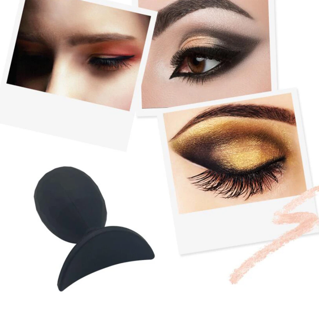Eyeshadow Silicon Stamp Fashion Silicon Lazy Eye Shadow Stamp Glittering Applicator  Eye Shadow Stamp Crease Makeup Tools
