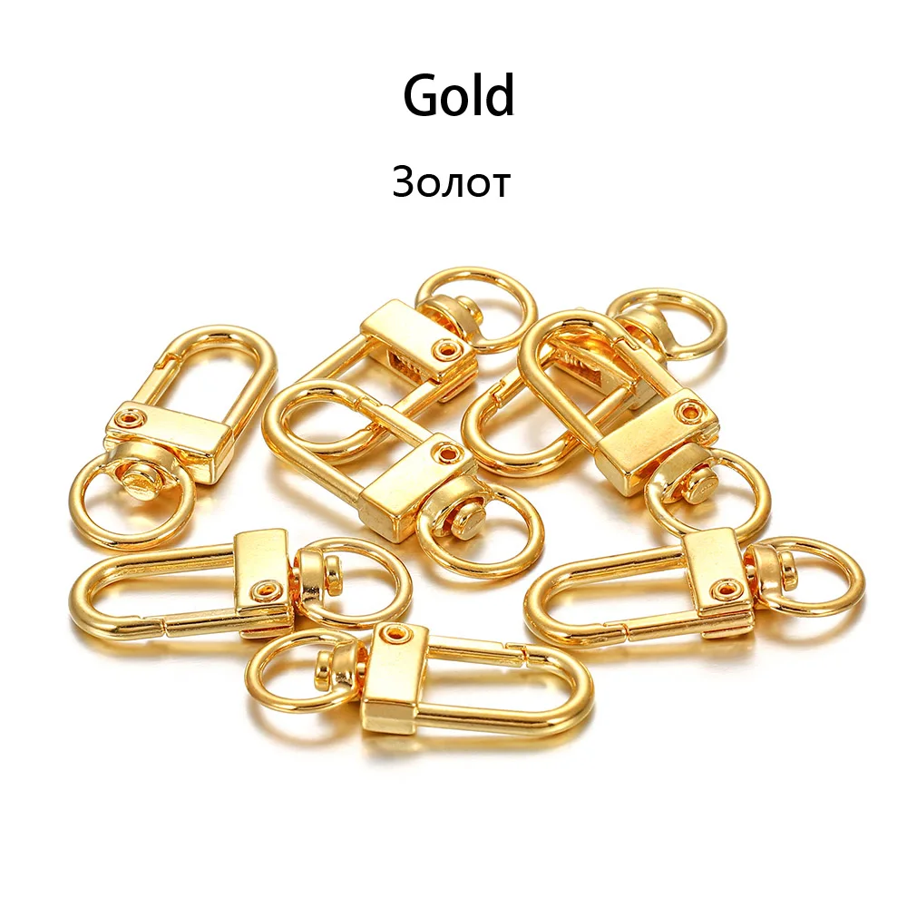 Alloy Snap Lobster Clasp Hooks for DIY Jewelry and Accessories (10-Pack) Wholesale