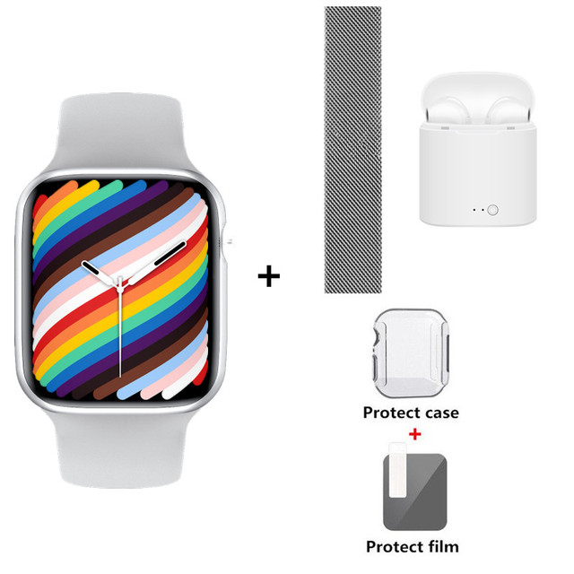 Wholesale Link for W37/W37 Pro Series 7 2021 Smart Watch 7 Bluetooth Call 1.75 Inch Split Screen Smartwatch