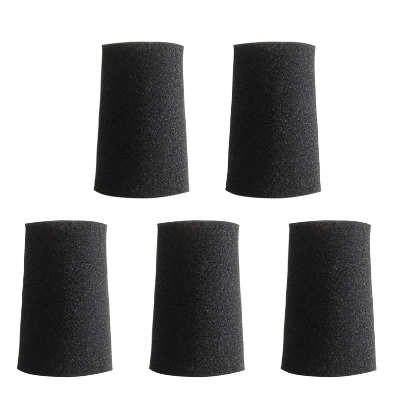 5 pcs Black Filter Cotton Suitable For Deerma DX700?DX700S Robot Vacuum Cleaner Parts Filter Cotton Filter Cotton tools parts