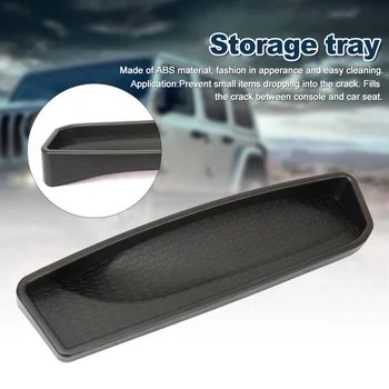 

Universal Keep Tidy Easy Install Organizer Car Center Console Insert Storage Tray Removable ABS Sundries For W 2011-2018
