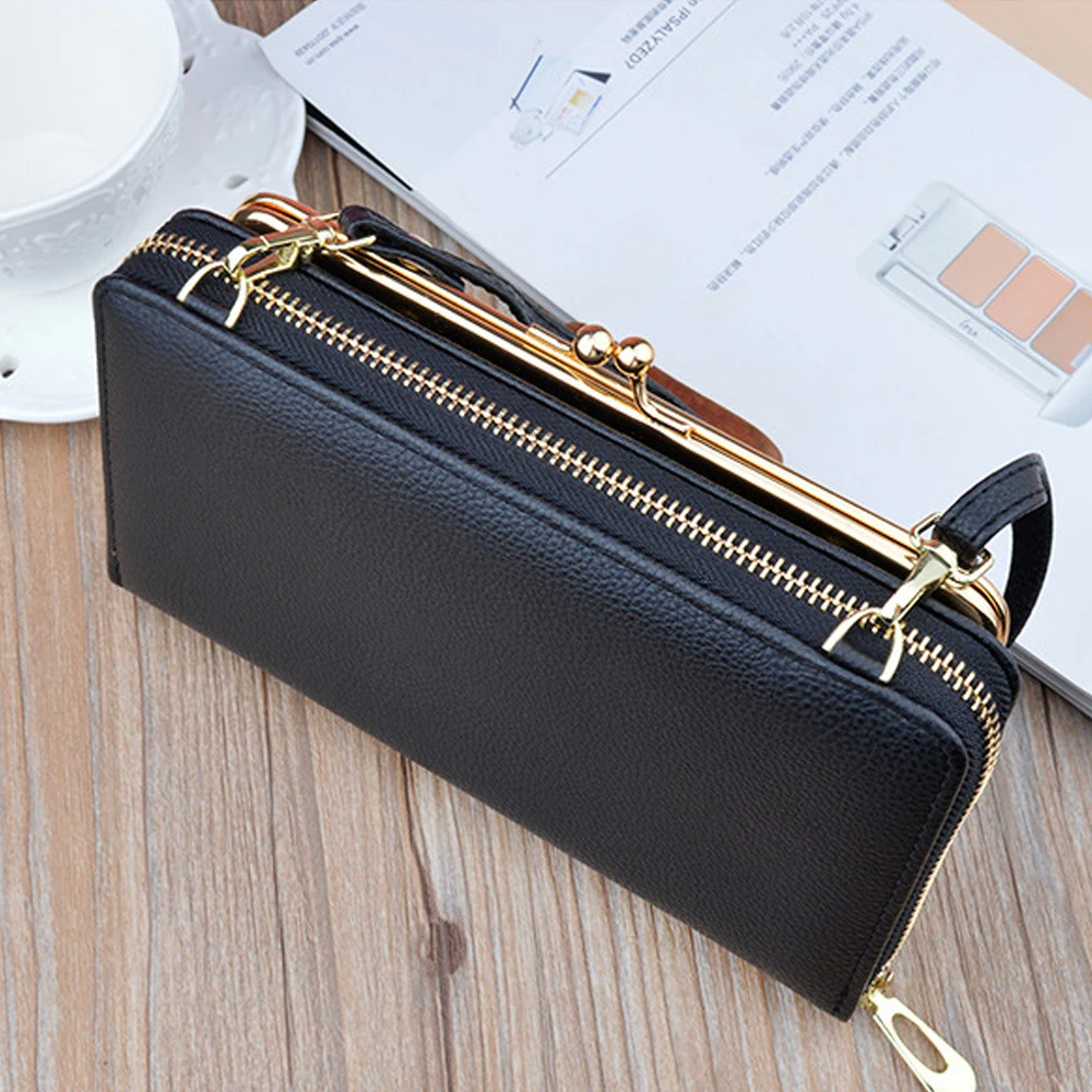 Fashion Long Women & Men Leather Wallet Ladies Purse Clutch Wallet - China  Shoulder Bag and Tote Bag price | Made-in-China.com