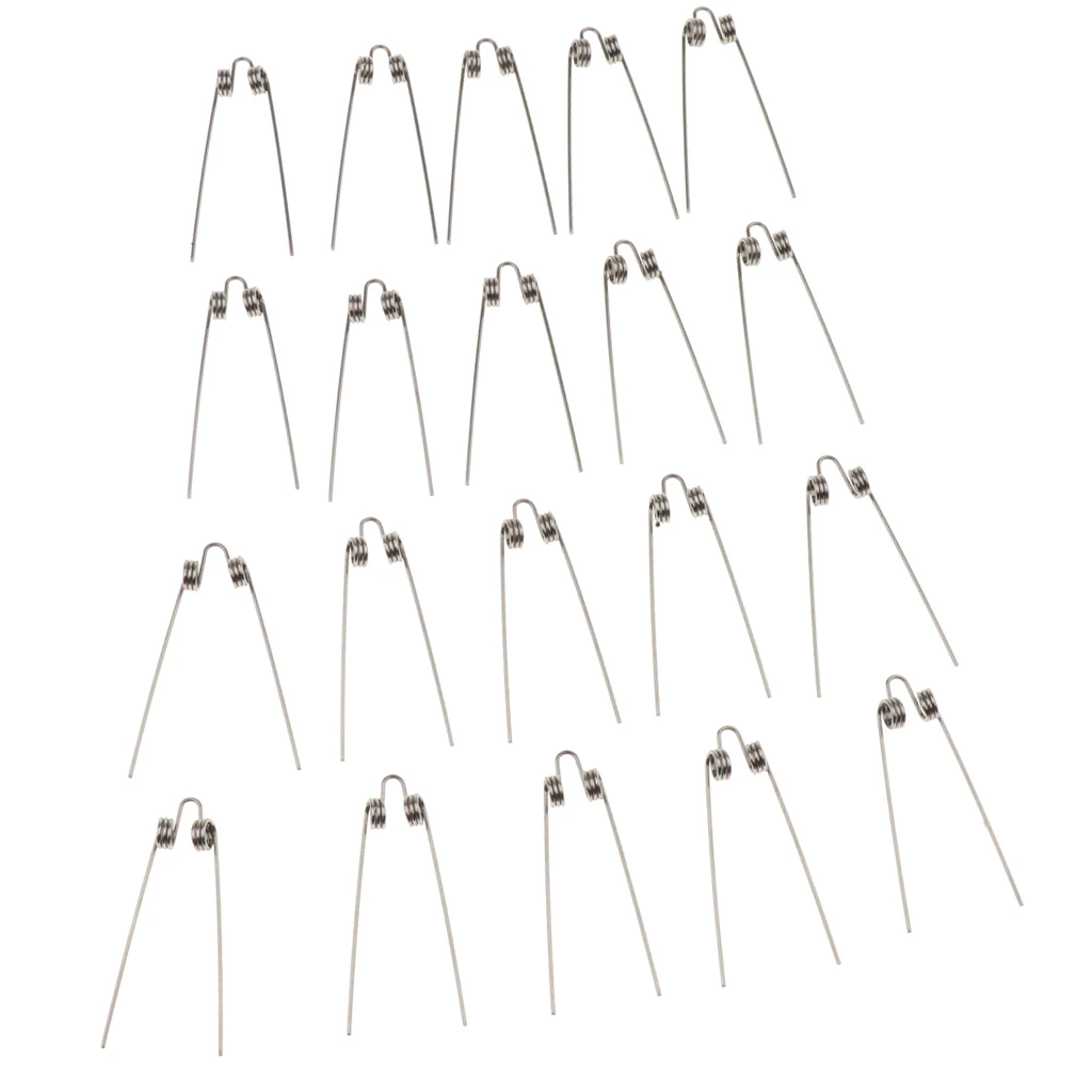 20 Pcs Of Set Trombone/ Trumpet/Tuba/Baritone Water Key Spit Valve Springs