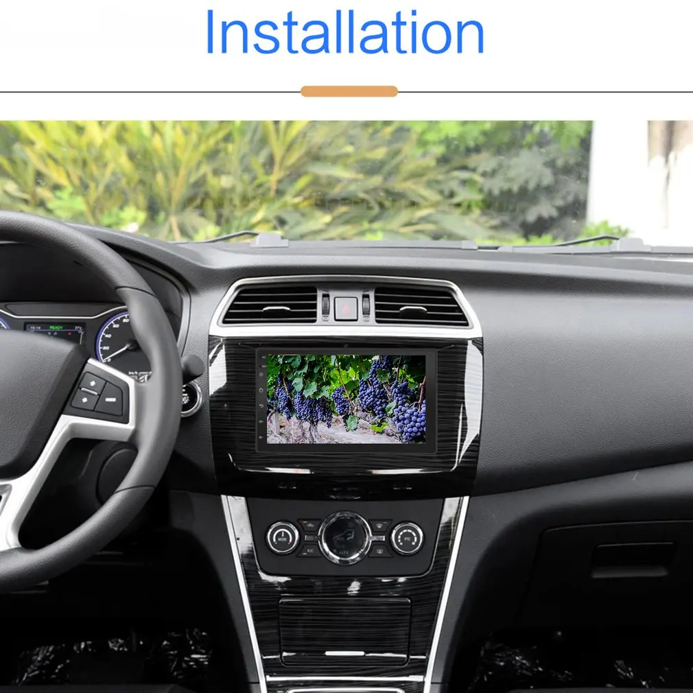 Android 8,1 2 Din Автомобильный Радио Мультимедиа Видео плеер Универсальный Авто Стерео gps карта радио головное устройство скорость вождения дисплей