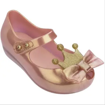 

New Girls Shoes Ultragirl Crown Original Girl Jelly Sandals Kids Sandals Children Beach Shoes Non-slip Toddler Shoes