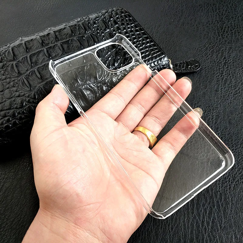 Ультра тонкий прозрачный жесткий пластиковый чехол для iPhone 11 Pro Max XS XR X 8 7 6 6S Plus 5 противоударный защитный прозрачный Кристальный чехол