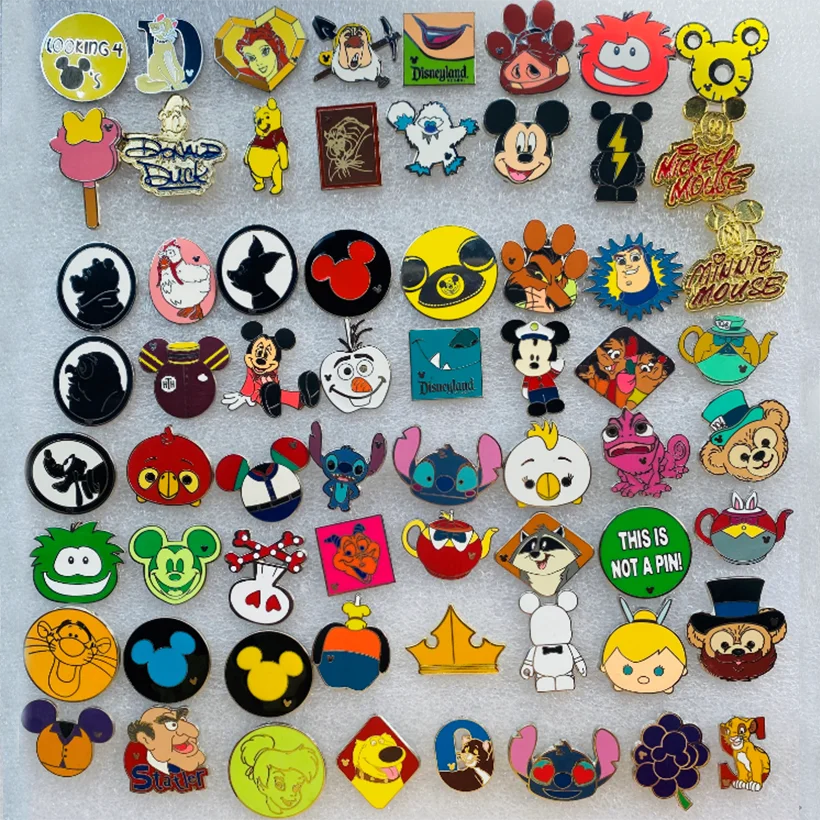 20 Stuks Disney Uitwisseling Badge Kinderen Volwassen Kleding Decoratieve Badge Met Pins Voor Kawaii Badges Voor Kleding|Badges| AliExpress
