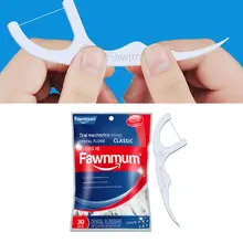 30 шт. зубная нить щетка с зубной нитью зубочистки уход за полостью рта Teethpick