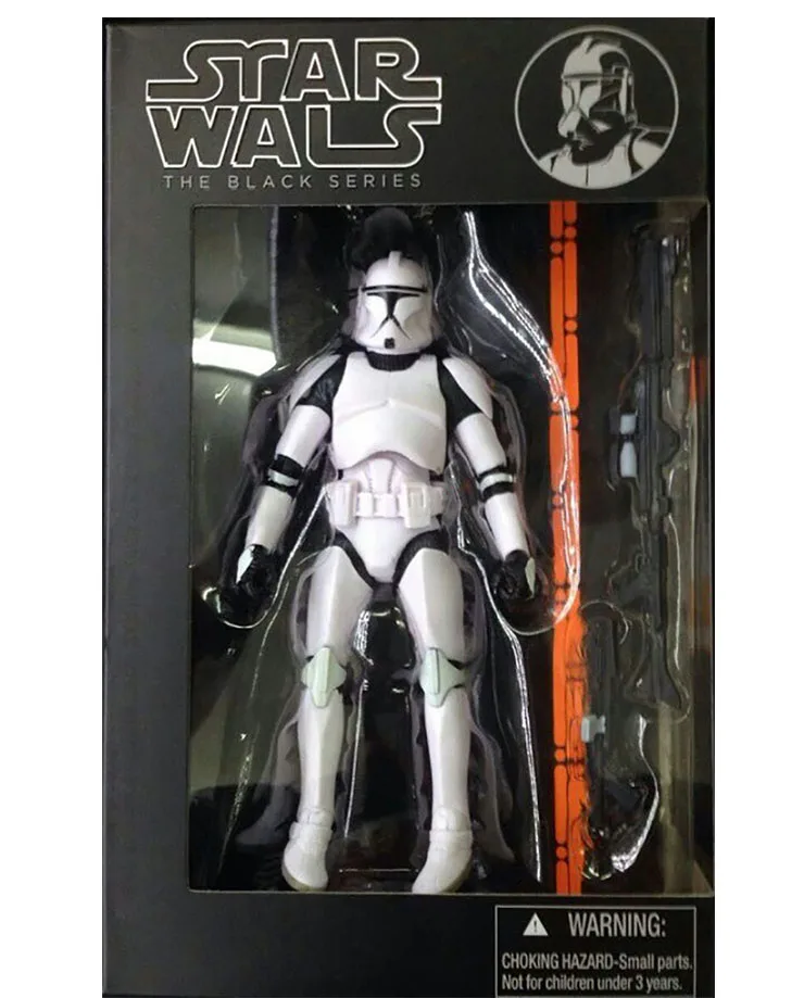 L with box 12 типов Звездных Войн черная серия Boba Kylo Phasma 03 Sandtrooper 02 Darth Maul Дарт Вейдер хаб Solo фигурка игрушка кукла - Цвет: L with box