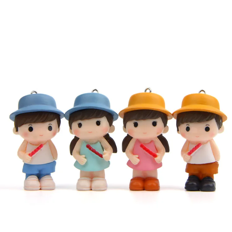 Hat Backpack Men And Women Garage Kit Carabiner Creative Key Chain Car Key Ring Korean-style Couples Handbag Pendant