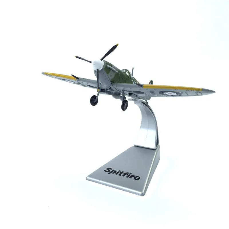 1/72 масштаб Второй мировой войны королевская воздушная сила супермарин Spitfire боец литой металлический самолет модель игрушка для подарка, дети, коллекция