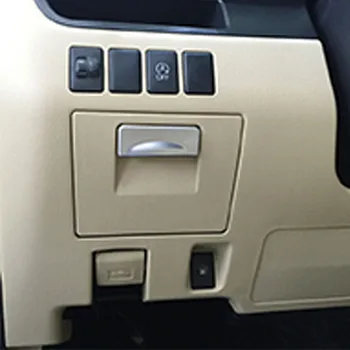 

ABS Matte For Toyota Highlander Kluger 2014-2018 Accessories Car Styling Car Master Driver Glove Box Handle Bowl Cover Trim