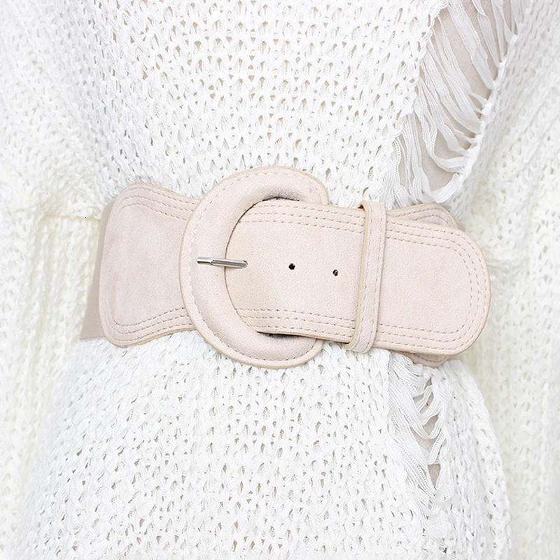 CHICEVER летний элегантный пояс для женщин высокая талия тонкая туника однотонные платья Аксессуары Эластичный пояс Женский Мода