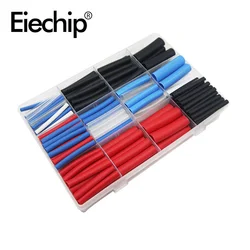 3:1 do encolhimento do cabo de fio da tubulação do psiquiatra do calor dos pces 275 jogo sleeving da variedade do tubo, isolação de polyolefin