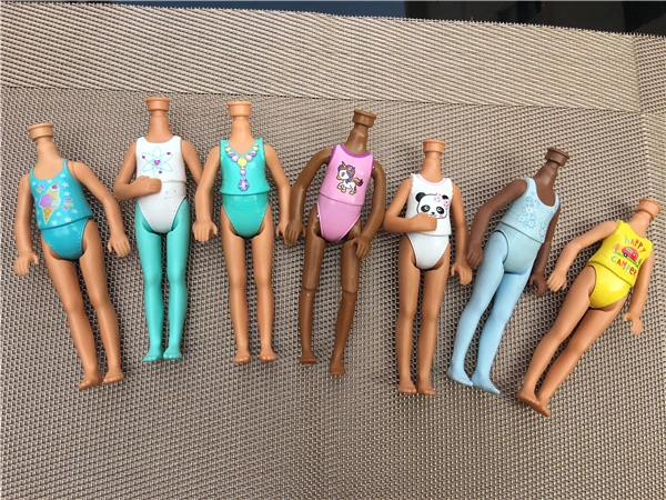 28cm Mädchen Kunststoff Nude Blank Doll Körperteile DIY Making Practice 