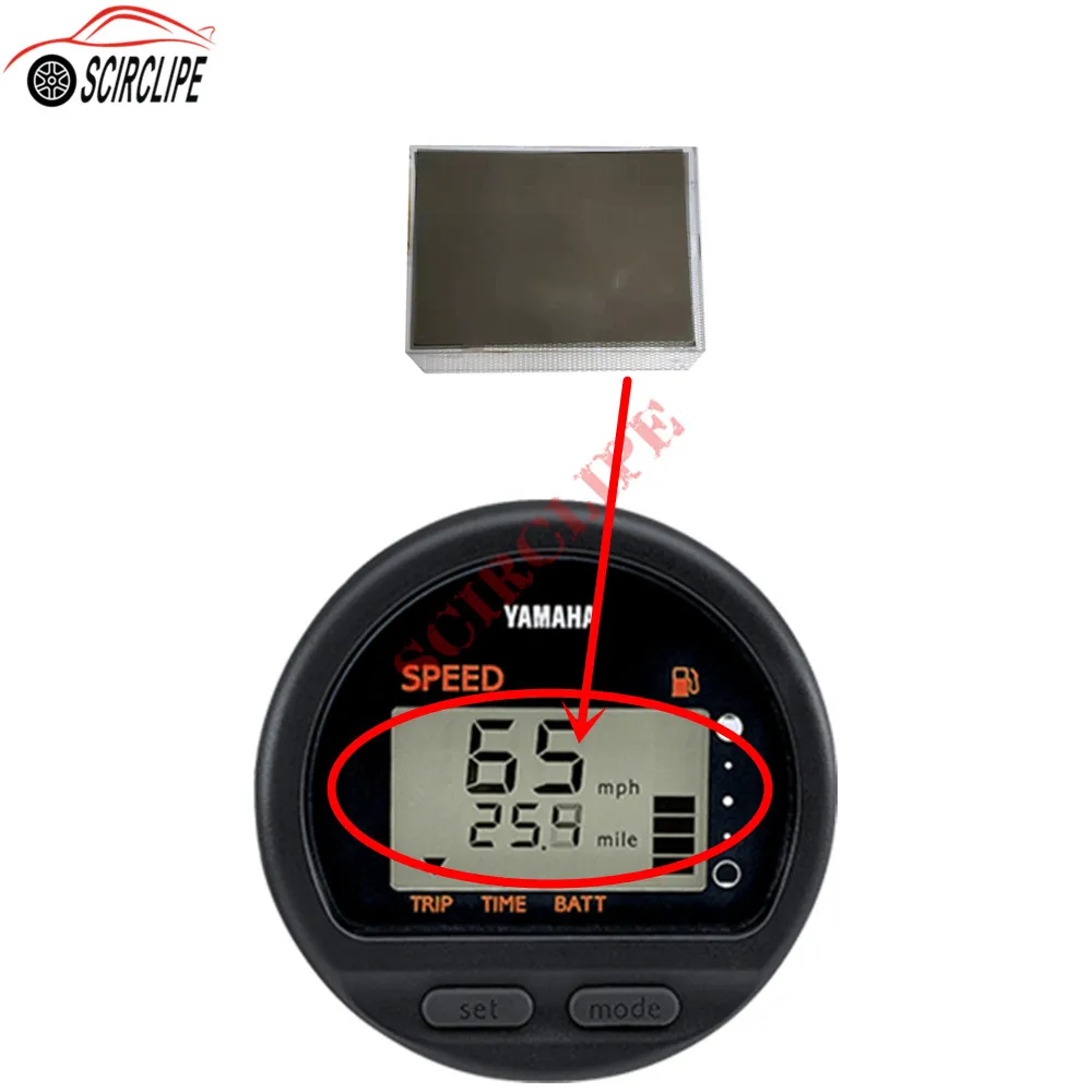 LCD Display for Yamaha Digital Multifunction Speedometer Gauge Unit 6Y5-83570-A0-00 lcd display navigation touch screen