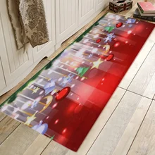 Коврик для рождественской зоны, Противоскользящий коврик для кухни, спальни, гостиной, спальни