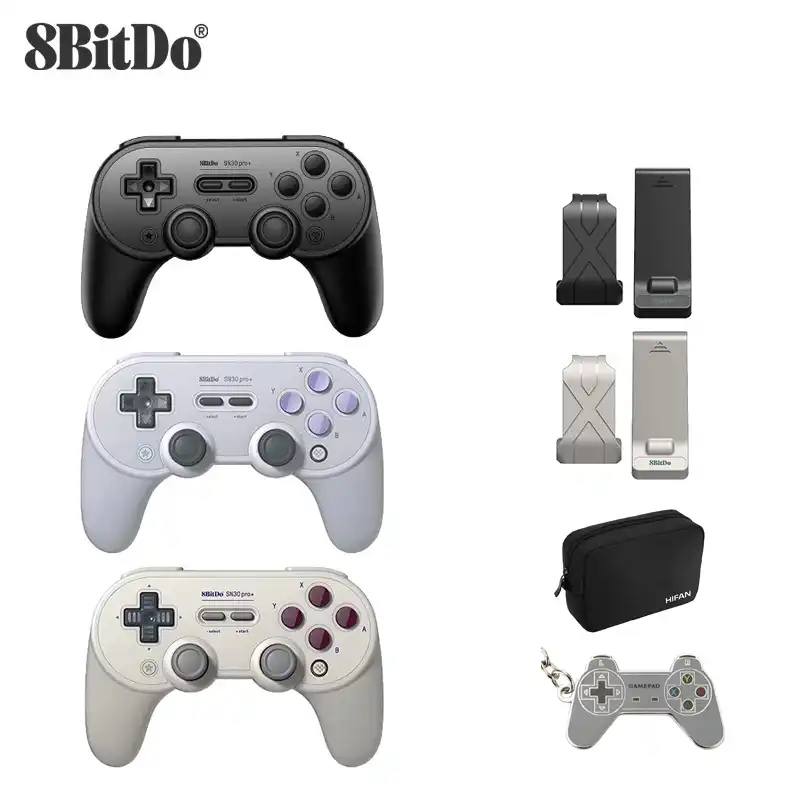 8bitdo Sn30 Pro Wireless Joystick Bluetooth Remote Game Controller Gamepad For Windows Android Macos Nintendo Switch Gamepads Aliexpress