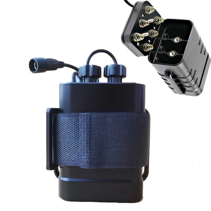 Waterproof 6x18650 Battery Storage Case Box USB Charging 12V Pack DIY Powerbank For LED Bike Light Smartphone |