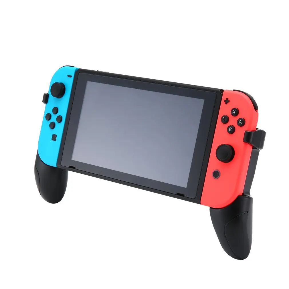 Многофункциональная Ручка NS Switch Joy-Con контроллер растягивающаяся ручка с 2 слотами для карт для консоли NS
