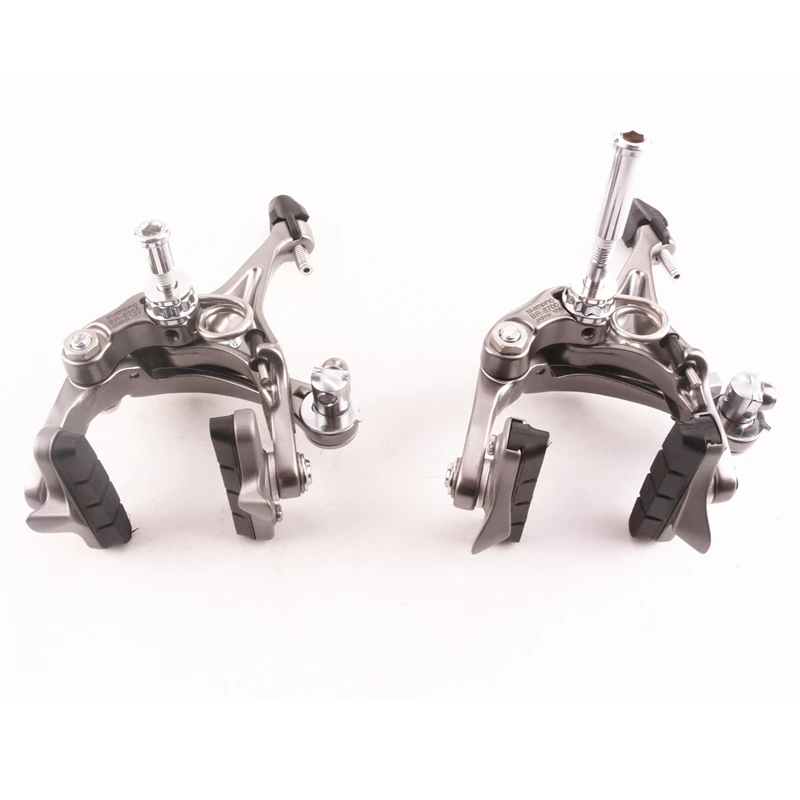 SHIMANO 105 BR-5700, тормозной суппорт, запчасти для шоссейного велосипеда, складной велосипед BMX, v-тормоз, C зажимом, пара, папка, Аксессуары для велосипеда, серебряный тормоз