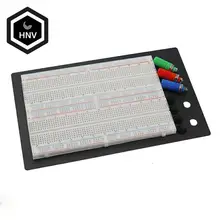 1660 pontos ZY-204 mini protótipo solderless break board pcb placa de teste circuito universal ferramentas diy quebrar placa