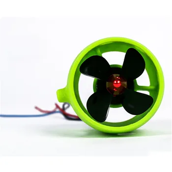 

12V-24V 20A Underwater Thruster Motor 4 Blades Propeller Propulsion CW CCW Motor for ROV RC Bait Tug Boat Accessories