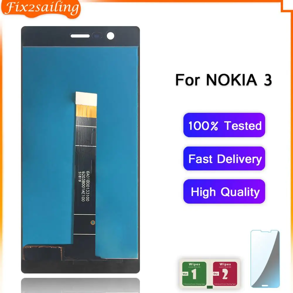 ЖК-дисплей fix2sail с сенсорным экраном и дигитайзером в сборе для Nokia 3 LCD TA-1020 TA-1028