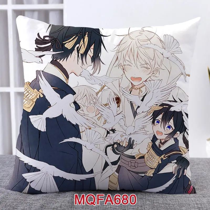 45x45 см наволочки для подушек из игры аниме Touken Ranbu Online Наволочки Dakimakura с 3D принтом