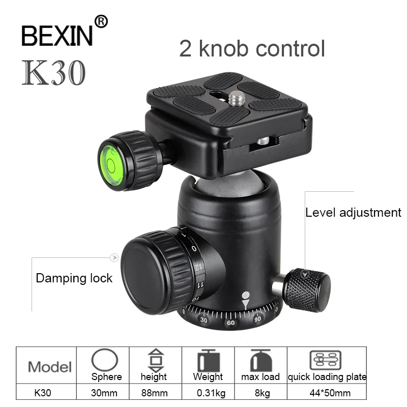 Аксессуары для камеры BEXIN профессиональный панорамный штатив dslr с вращением на 360