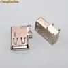 1PCS USB 2.0 Type-A Female PCB Mount Socket Connector High Quality Vertical Usb A Female Socket Jack Connector 90 degree ► Photo 3/3