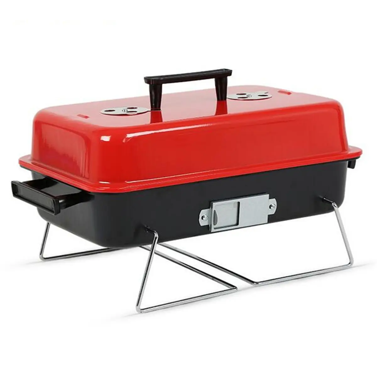 Portable Small Rack BBQ Grill Cooking Stove Stainless Steel Charcoal