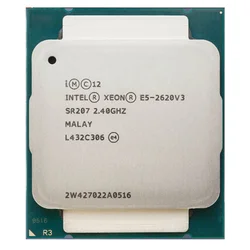 Processeur Intel Xeon E5 2620 V3 E5 2620V3 E5 2620 V3 LGA 2011 V3, 6 cœurs, 2.40 GHz, 15 mo, 85 W, p/n: e5 2620V3 