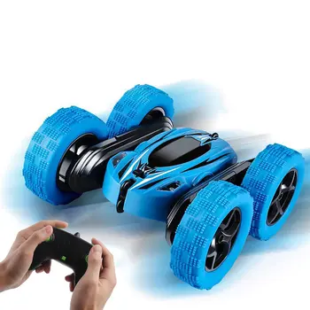 

Rechargeable Remote Control Car Mini Double Sided Stunt Car Kids Toy Rc Car Gravity Defying Tumbling Car