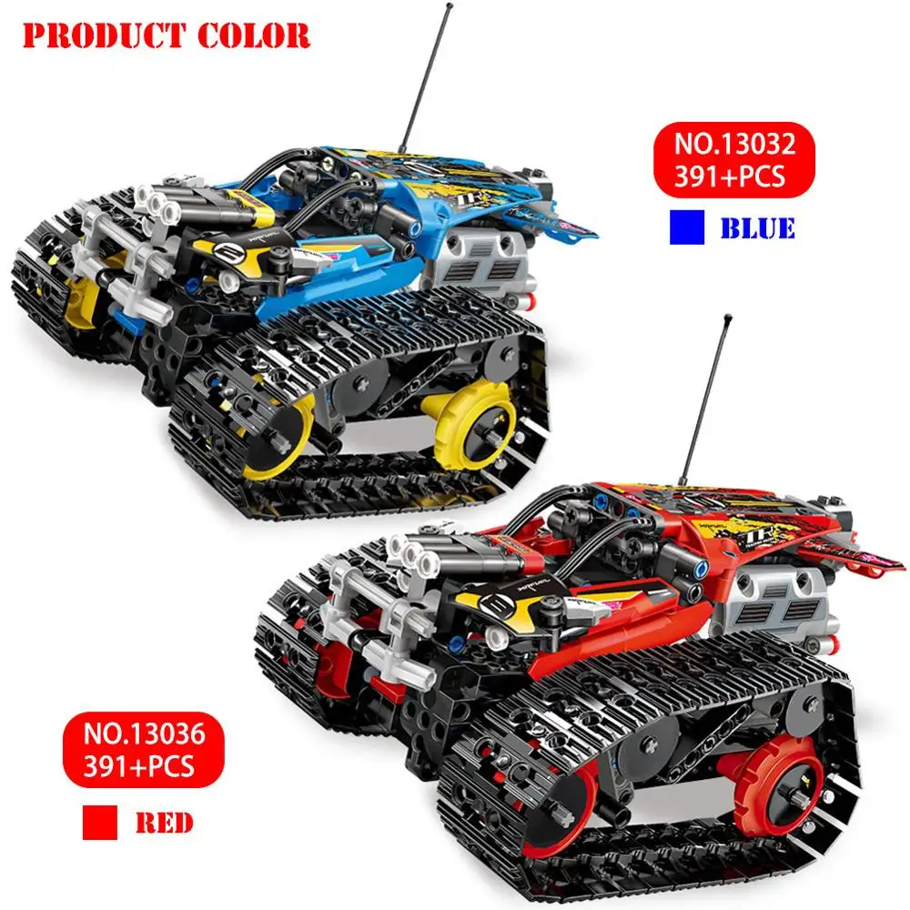 

BZDA Creative Rc car Track Building Block With APP Remote Control Racing Car Series Tracking Electric Vehicle Toy for Children