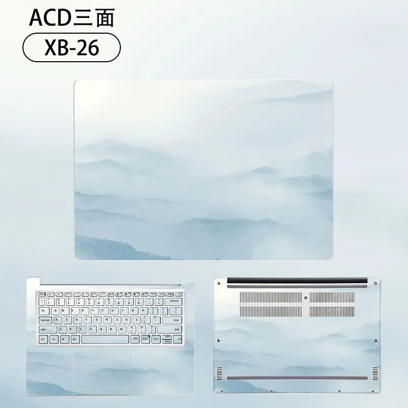Цветная наклейка для ноутбука s для Xiaomi notebook Pro 15,6 для ноутбука Xiaomi Air 12 13 RedmiBook 14 наклейка на компьютер