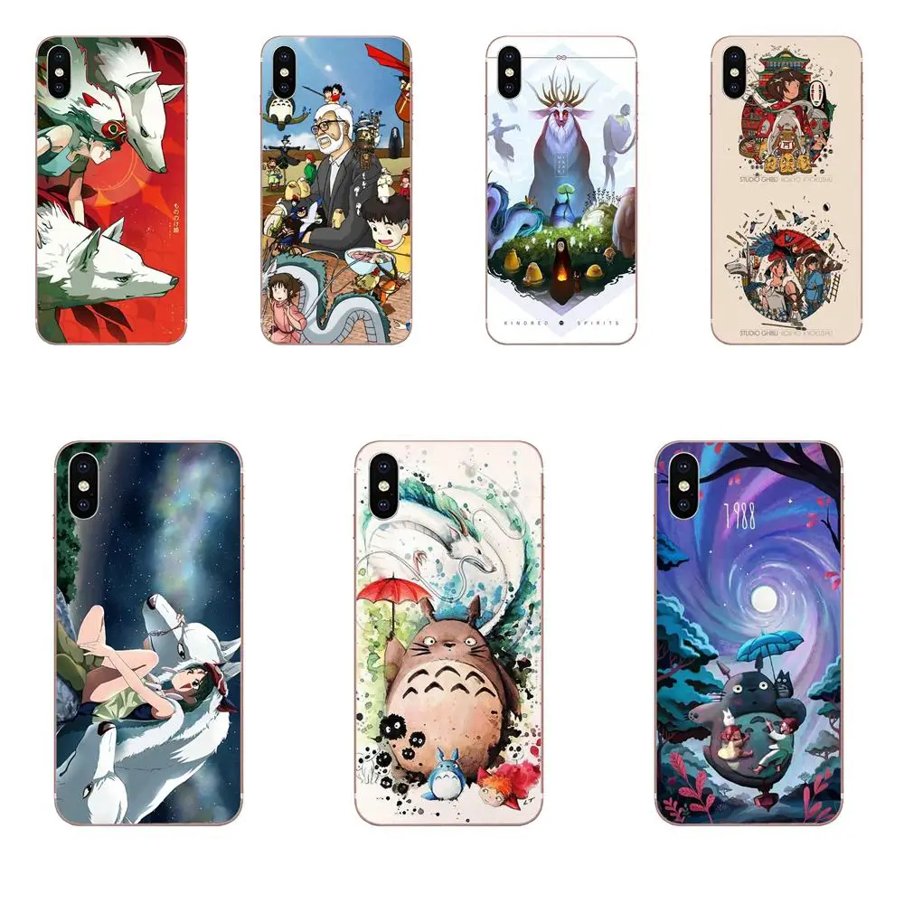 Hayao Miyazaki пленка для sony Xperia Z Z1 Z2 Z3 Z4 Z5 compact Mini M2 M4 M5 T3 E3 E5 XA XA1 XZ Премиум ТПУ прозрачные