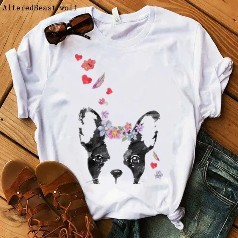 Sushi beagle, Женская забавная Милая модная футболка, Женская Повседневная футболка с принтом, модная футболка с коротким рукавом, летняя женская футболка с рисунком Харадзюку - Цвет: as picture