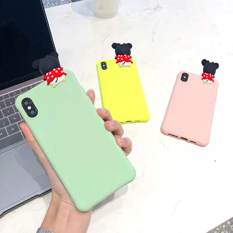 Cartoon 3d Mouse Case For Samsung Galaxy A10 A10s A20 A20s A30