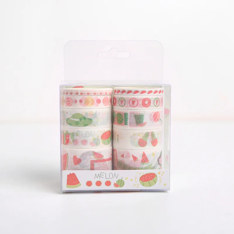 10 шт./компл. лента washi кактус washitape звездное небо изоляционная лента Kawaii материал Эсколар Скрапбукинг washi papelaria