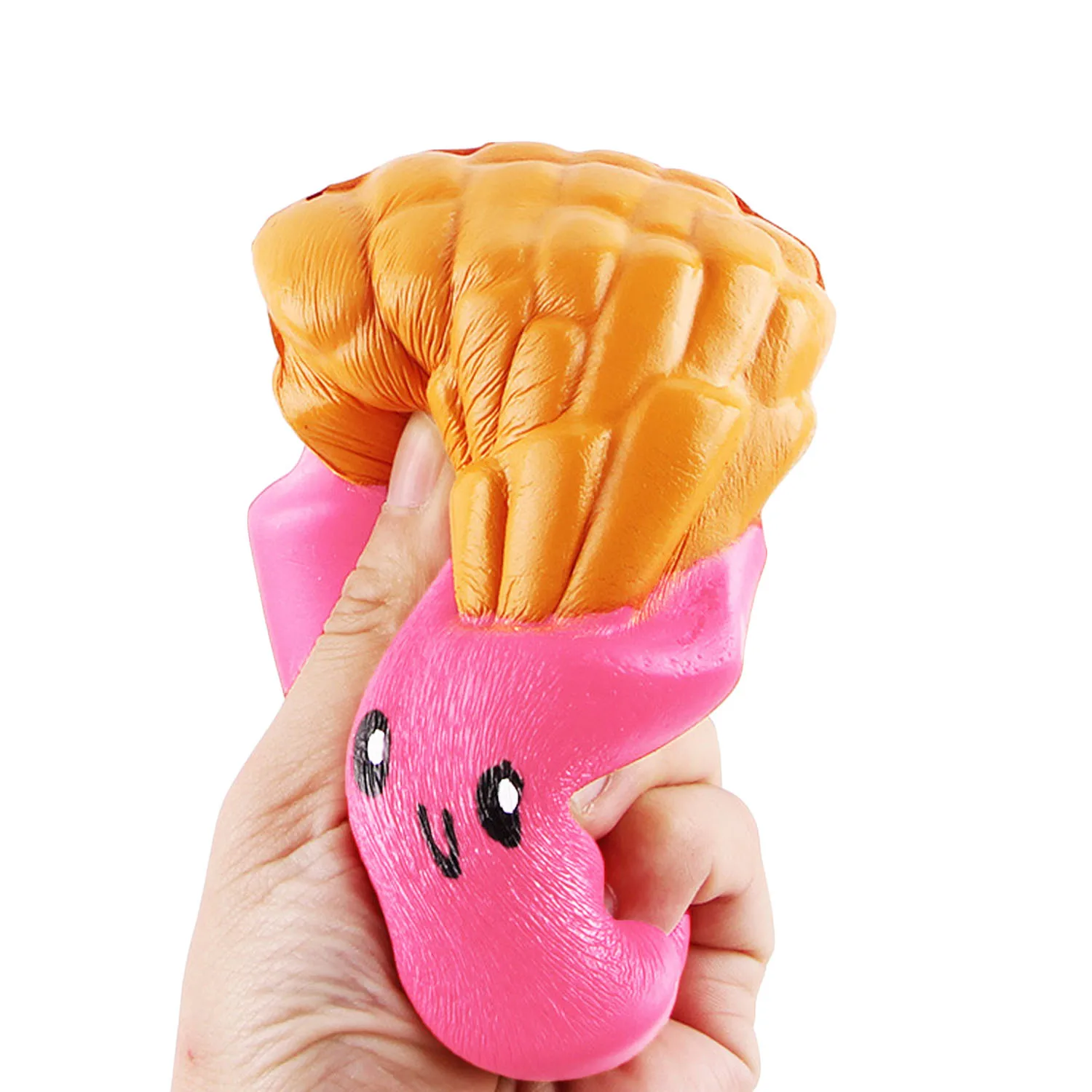 Besegad милая мягкая игрушка Kawaii Jumbo Большая сжимаемая красочная с имитацией чипов