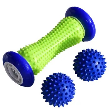 

New Soft Rubber Foot Massage Roller for Deep Tissue Acupresssure Recovery for Relax Foot Back Shoulder Leg Hand Tight Muscle