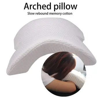 

X Zero Pressure Pillow Lovers Pillow Waist Pillow Memory Cotton Arch Pillow Slow Rebound Memory Pillow Siesta Table Pillow